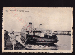 Zeebrugge - Le Ferry-boat "Essex" - Postkaart - Zeebrugge