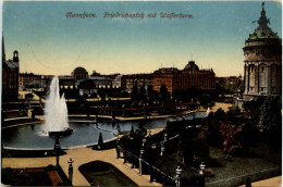 Mannheim, Friedrichsplatz Mit Wasserturm - Mannheim
