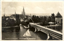 Konstanz, Rheinbrücke Und Rheintorturm - Konstanz