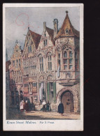 Malines - Kraen Straet - S. Prout - Postkaart - Mechelen