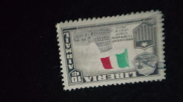 LİBERYA--1952   10 C      DAMGALI - Liberia