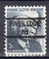 NJ-595; USA Precancel/Vorausentwertung/Preo; RIVER EDGE (NJ), Type 841 - Préoblitérés