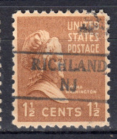 NJ-583; USA Precancel/Vorausentwertung/Preo; RICHLAND (NJ), Type 882 - Préoblitérés