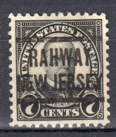 NJ-570; USA Precancel/Vorausentwertung/Preo; RAHWAY (NJ), Type 204 - Precancels