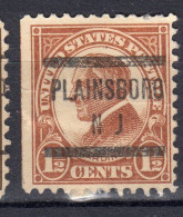 NJ-551; USA Precancel/Vorausentwertung/Preo; PLAINSBORO (NJ), Type 577 - Precancels