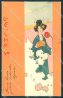 Artist Signed Kirchner R. Lady Geisha D.8/1.e-7 Postcard VK8554 - Other & Unclassified