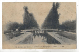 Laroche-Sur-Yonne Ou Laroche-Saint-Cydroine (89) : L'écluse De Cheny Du Canal De Bourgogne En 1905 PF. - Laroche Saint Cydroine