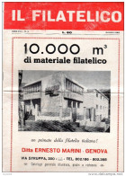 1968 GIORNALE IL FILATELICO - Sonstige & Ohne Zuordnung