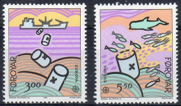 Feroe 128/129 ** MNH. 1986 - Isole Faroer