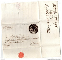 1840  LETTERA DA CASALFIUMANESE BOLOGNA  A IMOLA - 1. ...-1850 Vorphilatelie