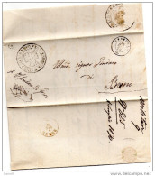 1870   LETTERA CON ANNULLO CEDEGOLO BRESCIA  + BRENO - 1. ...-1850 Prephilately