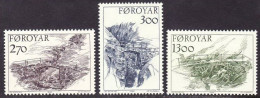 Feroe 136/138 ** MNH. 1986 - Isole Faroer