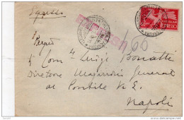 1950  LETTERA ESPRESSO  INTESTATA GRAND HOTEL CON ANNULLO FIRENZE - 1946-60: Marcofilie