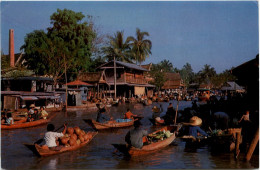 Bangkok - Floating Market - Thaïlande