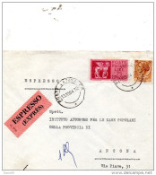 1964   LETTERA ESPRESSO CON ANNULLO LATINA - Eilpost/Rohrpost