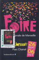 Carte  Maximum   FRANCE    Foire  De  MARSEILLE   2014 - Sonstige & Ohne Zuordnung
