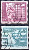 DDR 1973 Mi-Nr 1820 & 1821 Gestempelt / Used / Oblitérés - Usati