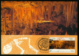 Mk Australia Maximum Card 1996 MiNr 1538 I | World Heritage Sites. Naracoorte Fossil Cave #max-0033 - Maximumkarten (MC)