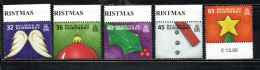 GUERNSEY GUERNESEY 2004 CHRISTMAS NATALE NOEL WEIHNACHTEN NAVIDAD NATAL COMPLETE SET SERIE COMPLETA MNH - Guernsey