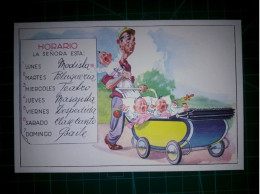 ARGENTINE, Carte Postale Vintage, Illustration Amusante Avec Des Caricatures Drôles Et Hilarantes. Comédie, Humour.. - Humour