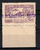 Algérie Colonies Françaises Colis Postaux BdF N° 90 ** / MNH Scan Recto / Verso - Parcel Post