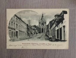 Bonsecours : Grand Rue Carte Dos Non Divisé Envoyée En 1901 - Peruwelz