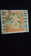 LİBERYA--1955   6 C      DAMGALI  FLOWERS - Liberia
