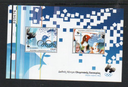GREECE - 2004- ATHENS OLYMPICS S/SHEET 15TH ISSUE  (sg Ms 2272)  SOUVENIR SHEET  MINT NEVER HINGED,SG £14.50 - Ongebruikt