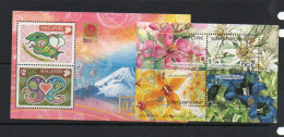 SINGAPORE - 2001 PHILANIPPON AND JOINT ISSUE SWITZERLAND S/SHEETS  MINT NEVER HINGED - Singapur (1959-...)