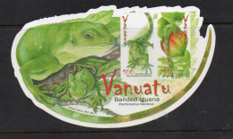 VANUATU - 2007 - BANDED IGUANA SHAPES SOUVENIR SHEET MINT NEVER HINGED  - Andere & Zonder Classificatie