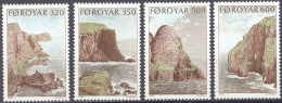 Feroe 184/187 ** MNH. 1989 - Färöer Inseln