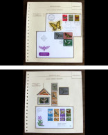 54633 Yougoslavie Yugoslavia Fdc Bulgaria Israel Congo Papillons Schmetterlinge Butterfly Butterflies Neufs ** MNH - Vlinders