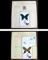 54535 Russia Russie Maximum Allemagne Papillons Papillon Schmetterlinge Butterfly Butterflies Neufs ** MNH - Papillons