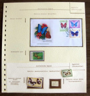 54291 Colombie (Colombia) Fdc Grenada Solomon Papillons Papillon Schmetterlinge Butterfly Butterflies Neufs ** MNH - Papillons