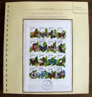 54258 Guyana 1990 Fdc Papillons Papillon Schmetterlinge Butterfly Butterflies Neufs ** MNH - Vlinders