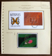 54218 Grenadines Fdc (grenada) Papillons Papillon Schmetterlinge Butterfly Butterflies Neufs ** MNH - Vlinders