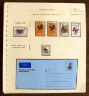 54088 Transkei Stationery Tanzanie Tanzania Entier Papillons Papillon Schmetterlinge Butterfly Butterflies Neufs ** MNH - Butterflies