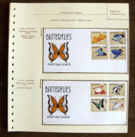 54097 Tanzanie (Tanzania) Fdc 1989 Papillons Papillon Schmetterlinge Butterfly Butterflies Neufs ** MNH - Butterflies