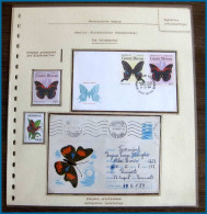 54050 Guinee Guine Bissau Roumanie Romania Papillons Schmetterlinge Butterfly Butterflies Neufs ** MNH - Papillons