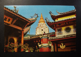 Malaysia  - Kek Lok Si Temple - Landmark In Penang - Used Card With Stamp / Timbre Pinang - Malaysia