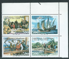 Italia, Italy, Italie, Italien 1992; Le 3 Caravelle Di Cristoforo Colombo, The 3 Caravels Of Columbus. Serie Completa - Schiffahrt