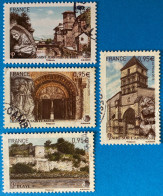 France 2015 : Les Chemins De Saint-Jacques De Compostelle N° 4949 à 4952 Oblitéré - Used Stamps