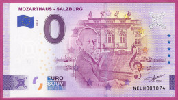 0-Euro NELH 2023-4 MOZARTHAUS - SALZBURG - Essais Privés / Non-officiels