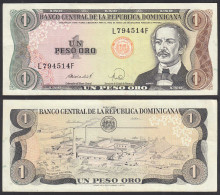  Dominikanische Republik - Dominican Republic 1 Peso 1988 Pick 126c XF (2) - Sonstige – Amerika