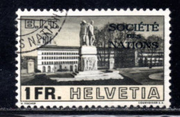 Switzerland, SDN, UN, Used, 1938, Michel 60 - UNO