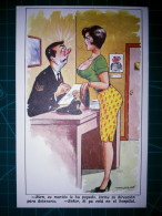 ARGENTINE, Carte Postale Vintage, Illustration Amusante Avec Des Caricatures Drôles Et Hilarantes. Comédie, Humour.. - Humor