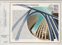 FRANCE - Fédération Européenne De La Construction - N° 405 Du Catalogue CEF - 1970-1979