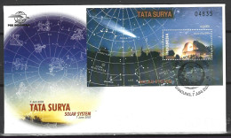 INDONESIE. BF 182 De 2003 Sur Enveloppe 1er Jour. Observatoire. - Astronomy