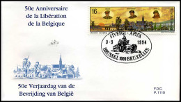 2571 - FDC - Bevrijding Van België - Libération #1  P1110 - 1991-2000