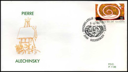 2602 - FDC - Alechinsky  #1  P1138 - 1991-2000